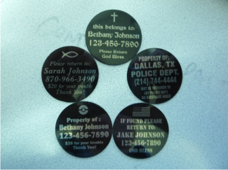 ELECTRONIC ID DISK 5 DESIGNS